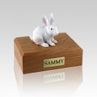 Fluffy Large Rabbit Cremation Urn